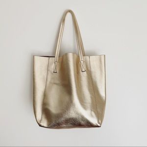 *NEW* J.Crew Leather Tote Bag Purse
